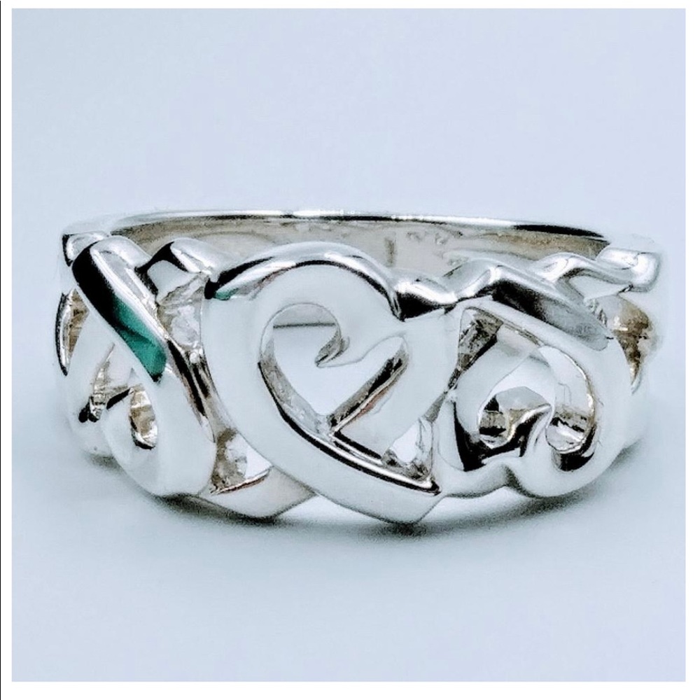 Tiffany & Co Paloma Picasso Loving Heart Ring 6.5